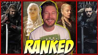 Game of Thrones Seasons Ranked 2024 [upl. by Nlycaj]