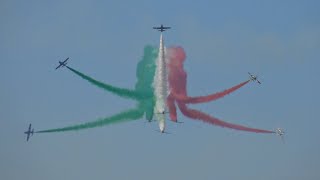 FRECCE TRICOLORI  GIOVINAZZO AIR SHOW 2023 [upl. by Ecerahs895]