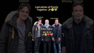 Alain Delon Last Photos With Family alaindelon antesedepois [upl. by Nevarc616]