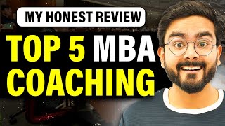 Top 5 MBA COACHING Institutes in India  HONEST CATPreparation amp CAT2023 coaching Ranking [upl. by Assiluy]