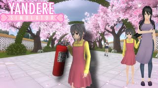 Genocide Ending As Mini Ayano  Yandere Simulator Demo DL [upl. by Orvie]