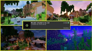 SHADER MCPE ULTRA REALISTIC  Bicubicshaderbe30 [upl. by Aidul192]