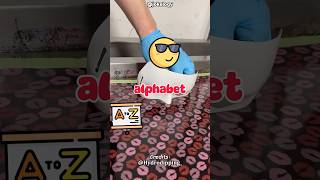 I can say the alphabet in 1 second 🫠 itspolicepuppet funnyvideos slime satisfying [upl. by Odlaniger]