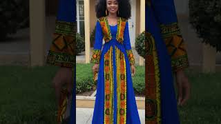 Cozy amp Classy Traditional African Dashiki Maxi Dresses for Women This Wintershorts viralvideo [upl. by Nnybor871]