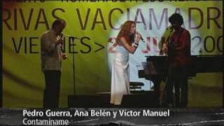 Ana Víctor y Pedro Guerra  Contamíname V acústica [upl. by Thorpe774]