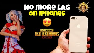 iPhone Lag Fix ✅ Pubg Mobile❤️ iPhone 66s6splus77plus88plusxxr [upl. by Lener553]