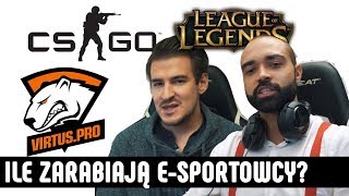 ILE ZARABIAJĄ ESPORTOWCY GOŚC IZAK [upl. by Lolly]