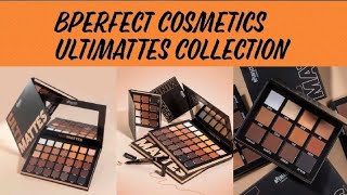 NewUltimattes Collection by BPerfect CosmeticsBPerfect Cosmetics Ultimattes Trio Collection [upl. by Zemaj]