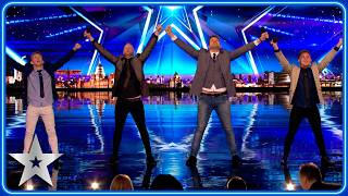 The Boyz will ROCK YOU with this pop medley  Unforgettable Audition  Britains Got Talent [upl. by Hedvig]