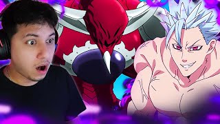 BAN VS GALAND  Seven Deadly Sins Season 2 Episode 13 Reaction [upl. by Odrude519]