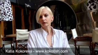 Interview Katia Kokoreva  Russian Supermodel  part 2 [upl. by Coumas]