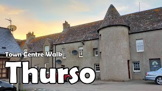 Thurso Caithness【4K】 Town Centre Walk 2021 [upl. by Tosch407]