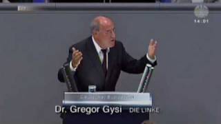 Gregor Gysi DIE LINKE Starke LINKE macht andere sozialer [upl. by Aneek261]