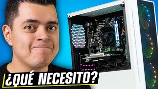 ¿Qué NECESITO para ARMAR una PC Gamer en 2024 [upl. by Lletnahc]