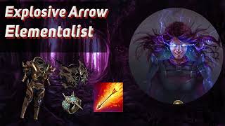 PoE 324 Explosive Arrow Ballista Elementalist [upl. by Nertie]