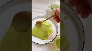 Matcha tiramisu cuma 2 bahan  MUTIARA HATI [upl. by Marcelo194]