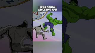 Hulk Fights Absorbing Man 😦 marvel avengers hulk [upl. by Razal321]