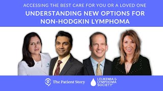 New Options for NonHodgkin Lymphoma Patients amp Doctors Discuss the Latest LIVE The Patient Story [upl. by Fawne]