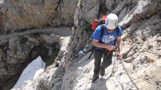 Discovery Dolomites Via Ferrata Monte Cornetto and Sentiero di Arroccamento  Pasubio [upl. by Duck]