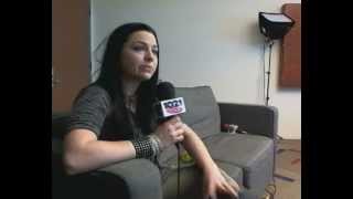 Amy Lee EVANESCENCE INTERVIEW  EDGEFEST 2012 [upl. by Terriss]