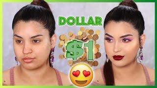 Con 1 dollar Tutorial de Maquillaje que si Funciona [upl. by Gnoy]