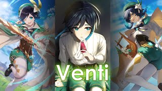 VENTI ● HAPPY BIRTHDAY ● RUEN Sub ● GenshinImpact shorts [upl. by Candida]