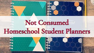 HOMESCHOOL STUDENT ACADEMIC PLANNERS  NOT CONSUMED  FULL REVIEW amp WALKTHROUGH [upl. by Nicram]