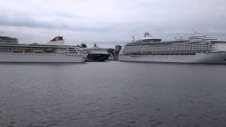 Norway Stavanger Lysefjord ferry Pulpit Rock Sailing back to Port compilation [upl. by Nodab]