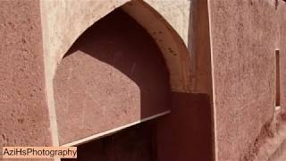 Ancient Historical Village Abyaneh  Iran  Accordion Music  Photography [upl. by Cissej]