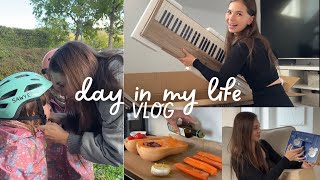 Momlife 🌼 neues Piano 🎹 KürbiscremeSuppe Rezept 🧡 Lifeofbinii ✨ [upl. by Hilaire]