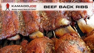 Kamado Joe Beef Back Ribs [upl. by Lette831]