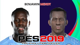 BENJAMIN MENDY  PES 201920202021  FACE BUILD amp STATS [upl. by Natsirc780]