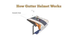 How Gutter Helmet Works [upl. by Opportina]