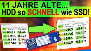 11 Jahre alte HDD so SCHNELL wie eine SSD machen  Intel Optane Tutorial [upl. by Anaile299]