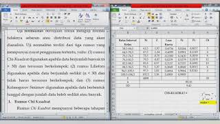 Uji Normalitas Data Chiku Liliefors Kolmogorov Smirnov [upl. by Nollid]