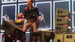 The Killers Human Falkirk Stadium 7th June 2022 Front Row Crowd Singing [upl. by Anibas]