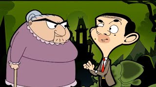 Mrs Wicket Stars in a HORROR MOVIE 😱  Mr Bean Animated Season 2  Full Episodes  Mr Bean Official [upl. by Nittirb]