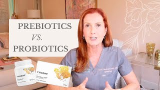 Prebiotics vs Probiotics What You Need to Know  Empowering Midlife Wellness [upl. by Llerraf]