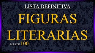 TODAS las Figuras Literarias o Retóricas que Existen  Definición y Ejemplos [upl. by Hutton]