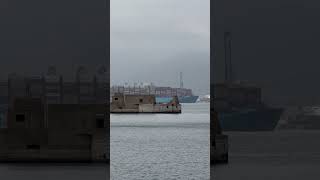 MAERSK Container Ship MATHILDE Maersk at Port of Algeciras [upl. by Eneliak]