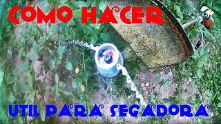 Cadena de corte para segadora STIHL NO MÁS HILO Chainsaw trimmer [upl. by Kanter]