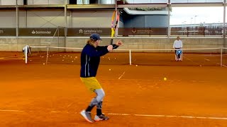 Master Tennis Technique Academy Level Forehand Training Net Game to Baseline Domination Like a Pro [upl. by Acile726]