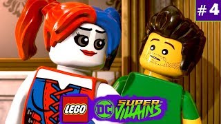 LEGO DC Super Villains 4 AJUDEI A RESGATAR A ARLEQUINA COM O ESQUADRÃO SUICIDA Dublado Português [upl. by Niawat]