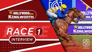 20241126 Hollywoodbets Kenilworth interview Race 1 won by LOVE STORY [upl. by Aphra]