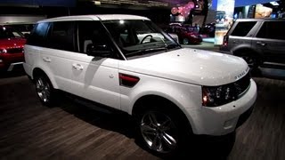 2013 Range Rover Sport Supercharged  Exterior and Interior Walkaround  2013 Montreal Auto Show [upl. by Dorelle648]