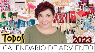 TODOS LOS CALENDARIOS DE ADVIENTO 2023 MAQUILLAJE Y BELLEZA ♥️⎥Monica Vizuete [upl. by Enneillij]