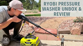 Ryobi Pressure Power Washer Unbox amp Review [upl. by Hahnert875]