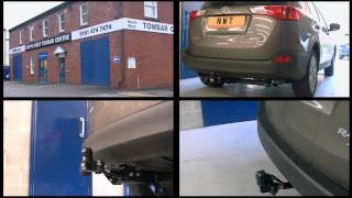 Toyota RAV4 Witter fixed flange towbar [upl. by Ecinna]