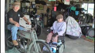 Nearly 100 Year Old Harley amp Bench Racing with Indian Jeff [upl. by Nasho]