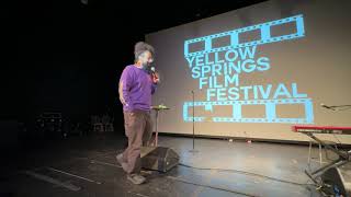 Reggie Watts at the YS Film Fest Kick Off The Foundry Theatre Yellow Springs OH 1042024 [upl. by Byrne213]